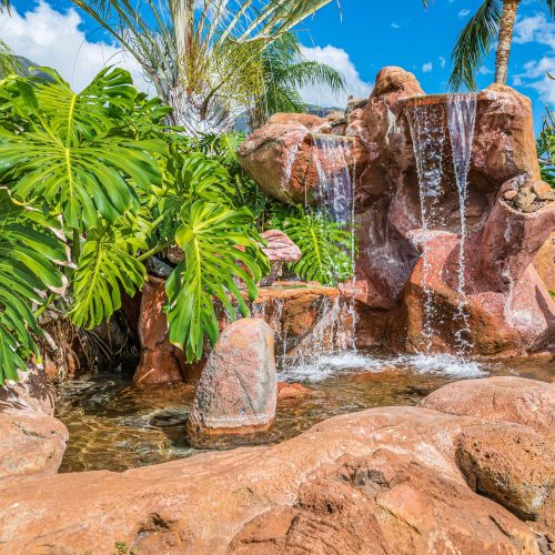Punakea Loop Unit B Lahaina HI 96761 - yard water feature